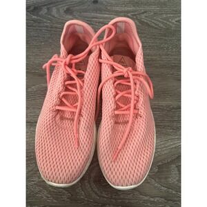 Adidas Pharrell Williams Tennis Hu Coral Pink Mesh Sneakers Womens Trainers 6.5